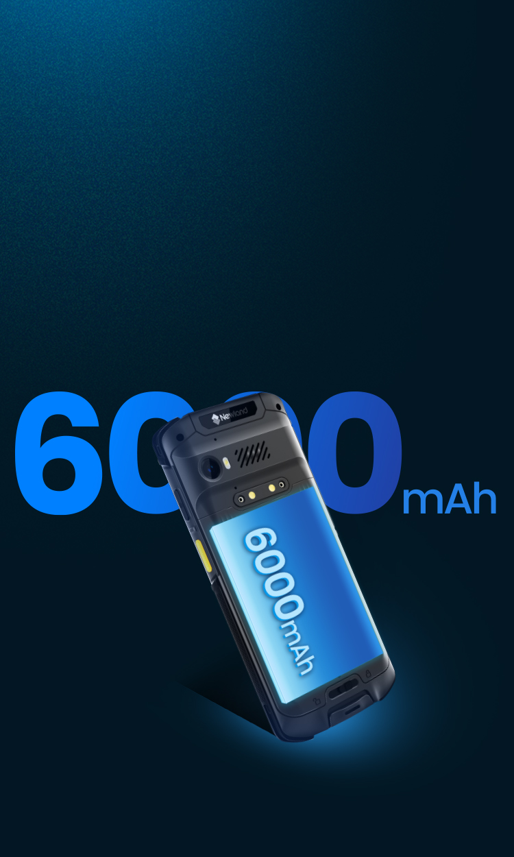 6000mAh超大容量鋰電池
支持快充  護航持續(xù)作業(yè)